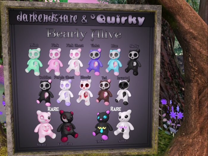 darkendStare & Quirky. Bearly Alive [Pink]