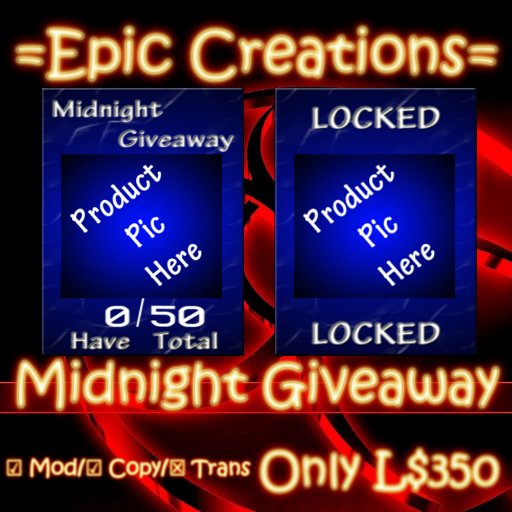 =Epic Creations= Midnight Giveaway
