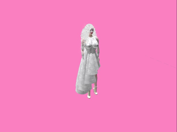Lara classic and Omega gown and slink boots