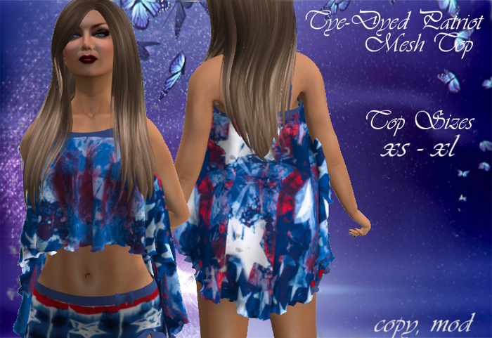 Tye-Dye Patriot Top