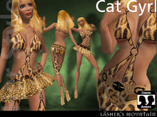 CAT GYRL Leopard Skin Jungle Girl Outfit