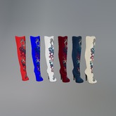 Patriotic Mesh Boots F box