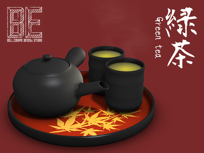 {BE} Green tea set