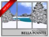 Large winter wonderland triple ad
