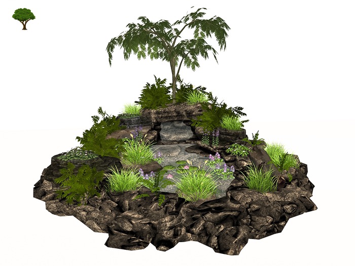 ~ xantes ~ Stone Pond Melvin (wear to unpack) BOX