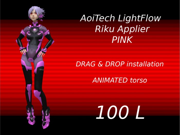 AoiTech LightFlow Riku Applier - Pink