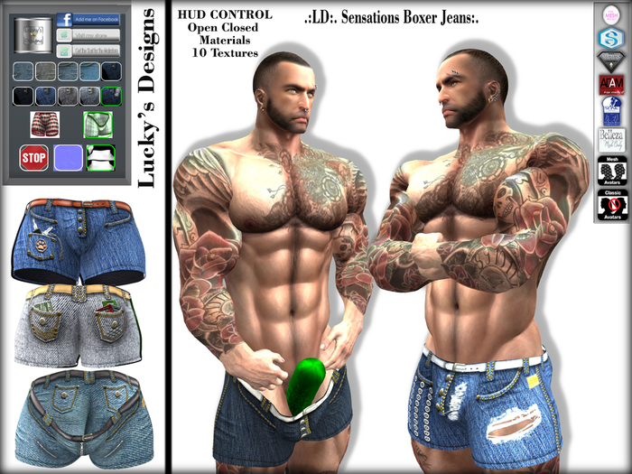 .:LD:. Sensations Boxers Jeans:.