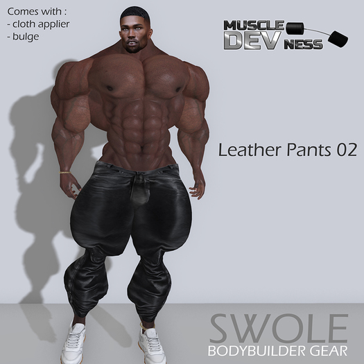 SWOLE - Leather pants 02