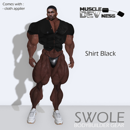 SWOLE - Shirt 02 black