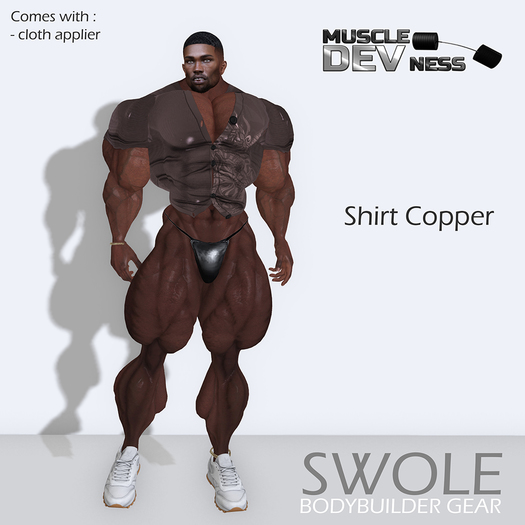 SWOLE - Shirt 02 copper