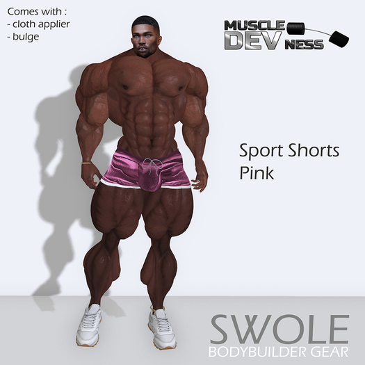 SWOLE - Sport shorts pink