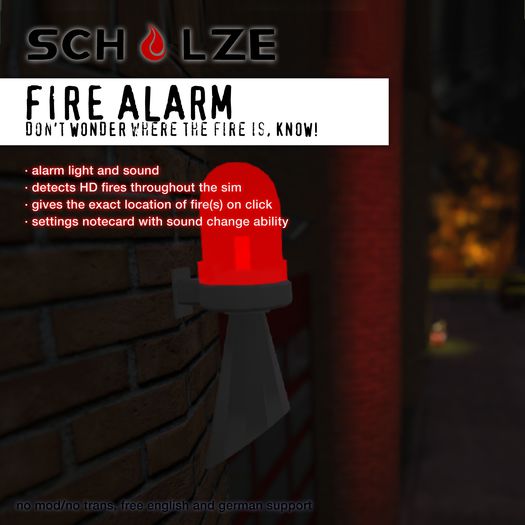 SCHULZE - Fire Alarm