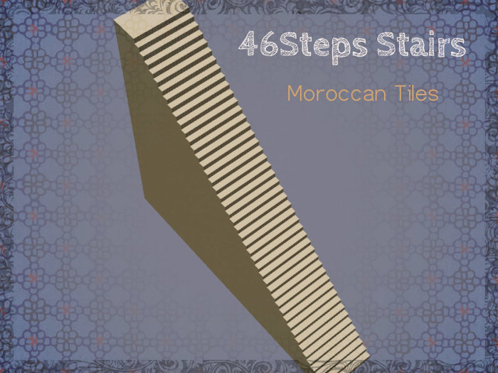 Good Fairy] - 46Steps Stairs Moroccan