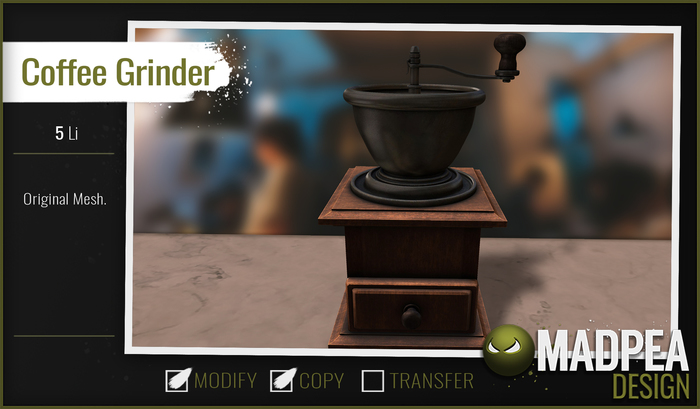 MadPea Coffee Grinder