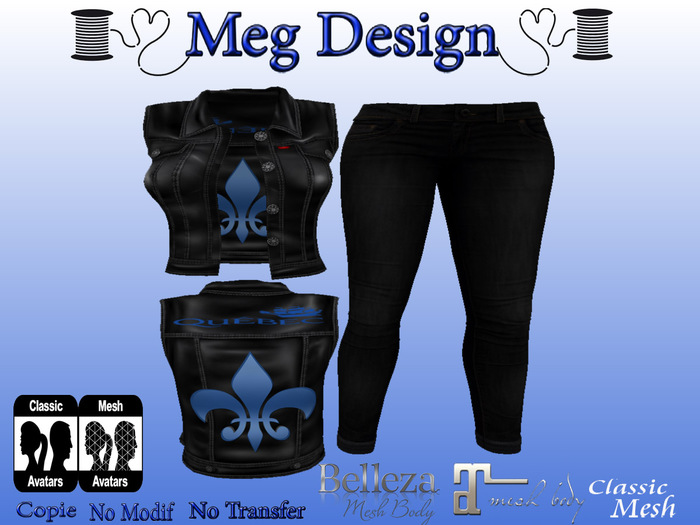 ensemble quebec noir