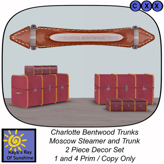 BAG: Charlotte Bentwood Trunk Moscow