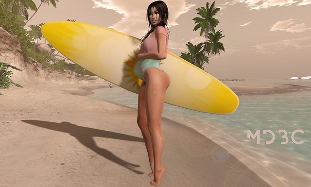*MDBC* pregnancy pose surf 1