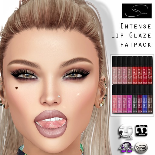 [Stellar] Intense Lip Glaze Fatpack (16 colors)