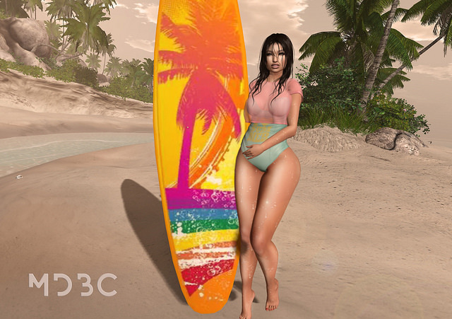 *MDBC* pregnancy pose surf 4