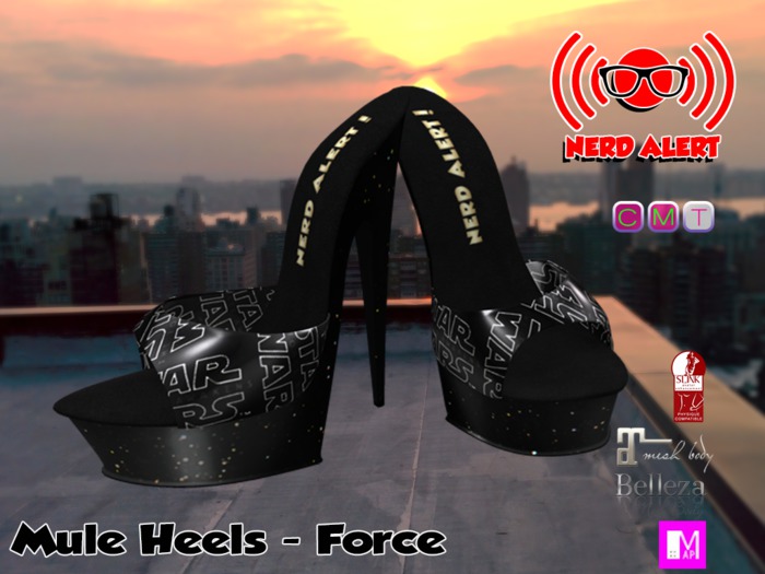 :Nerd ALERT: High Heel Mules - Force
