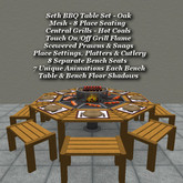 Seth BBQ Table Oak