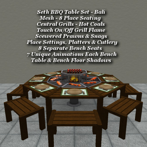 Seth BBQ Table Bali