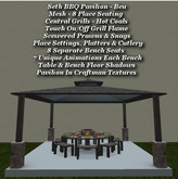 Seth BBQ Pavilion Plus Beu