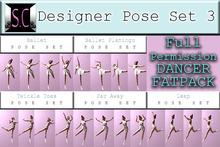 .:S.C:. Designer Poses 3 - All Full Perm - Dancer Set