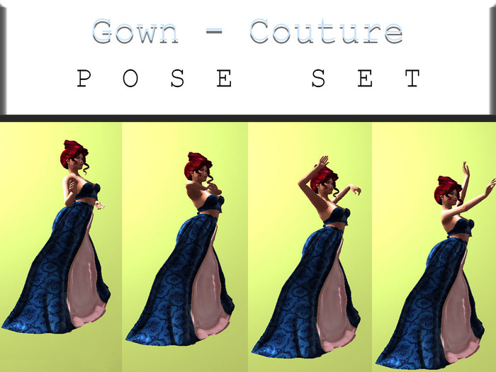 .:S.C:. Designer Poses - Gown - Couture
