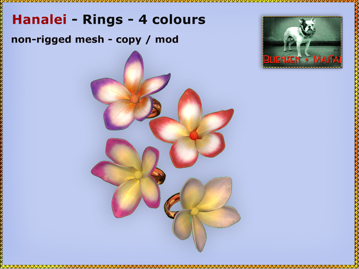 Bliensen + MaiTai - Hanalei - Rings