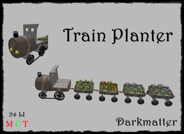 Garden Train Planter