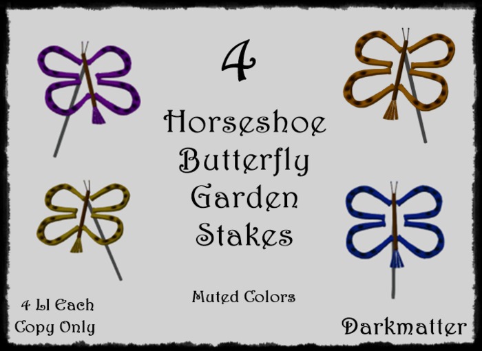 Horseshoe Butterfly - Muted