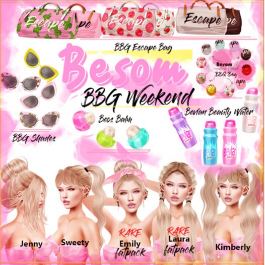 *Besom Hair#15~BBG Sweety *Washed Out*
