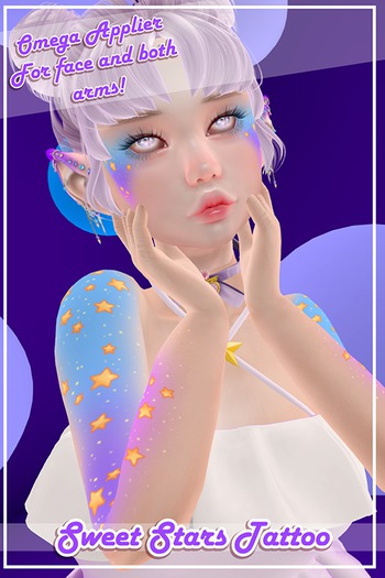 [EmVee] Pastel Stars Tattoo [OMEGA]