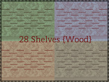28 Wall Shelves {Wood}