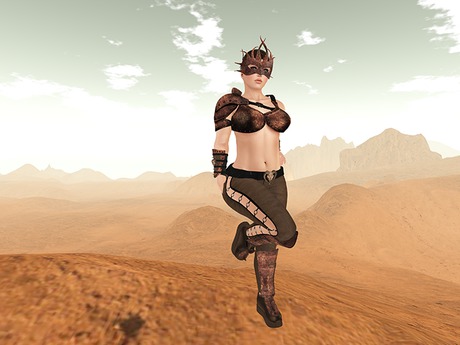 Second Life Marketplace - (RP) Shae Huntress Desert Fighter Outfit