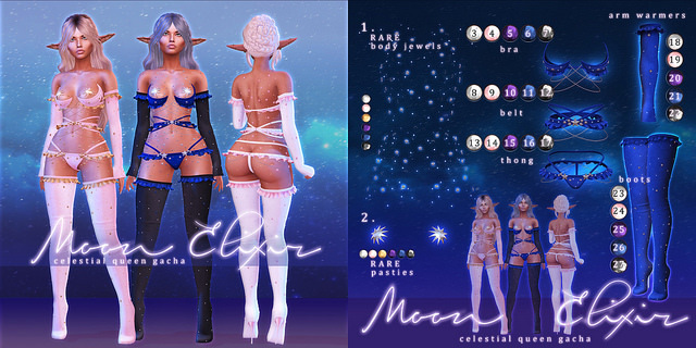 Moon Elixir - Celestial Queen - 5 - Freya - Bra - Amethyst