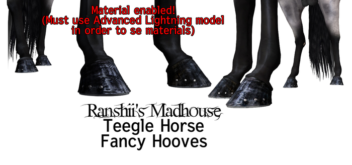 *RMH* Fancy hooves for teegle