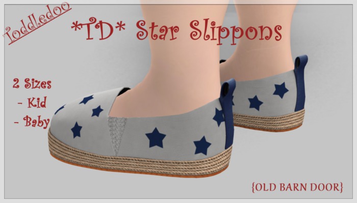 {OBD} TD STAR SLIPPONS [BOXED]