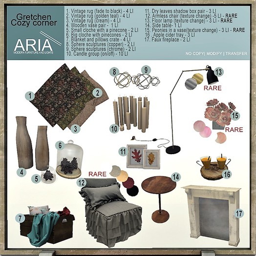 [ARIA] Gretchen side table