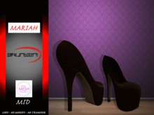 Brunsen! Mariah Pumps TMP Mid Sepia