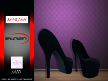 Brunsen! Mariah Pumps TMP Mid Navy