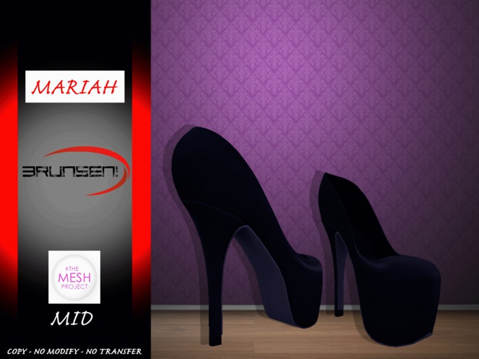 Brunsen! Mariah Pumps TMP Mid Blue