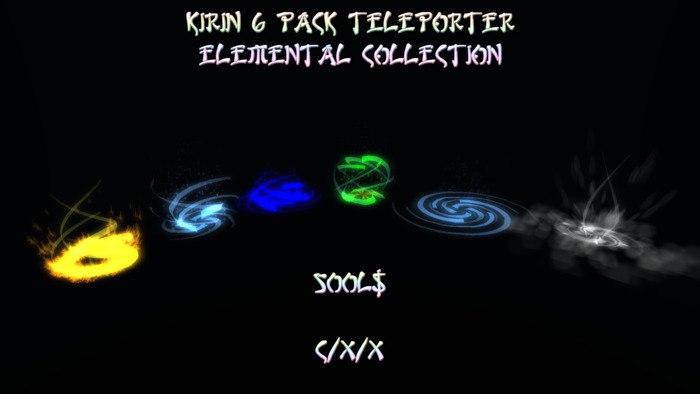 Eastern Elemental 6-pack Kirin Teleporter (boxed)
