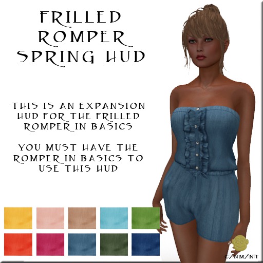 BM Frilled Romper Spring HUD