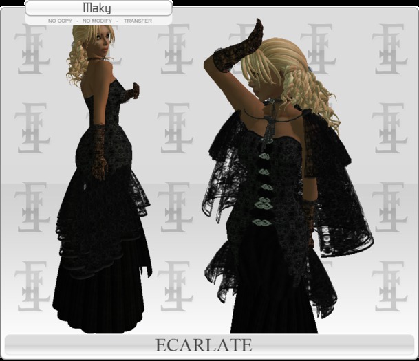 Maky - Dress Black / Robe Noir