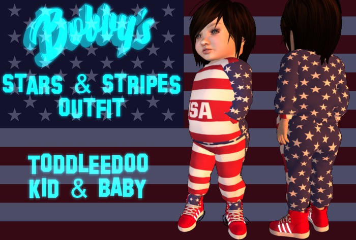 Bobby's Stars & Stripes Outfit