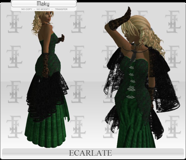 Maky - Dress Green / Robe Verte