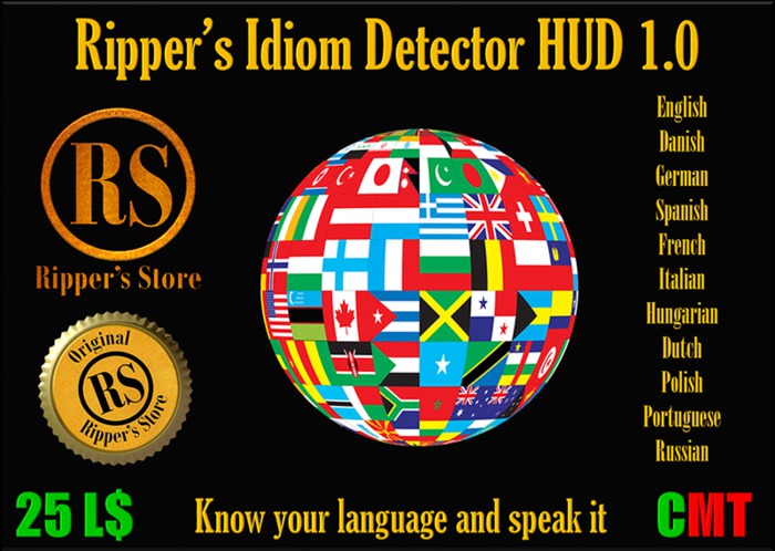 Ripper's Idiom Detector HUD 1.0 (BOX)