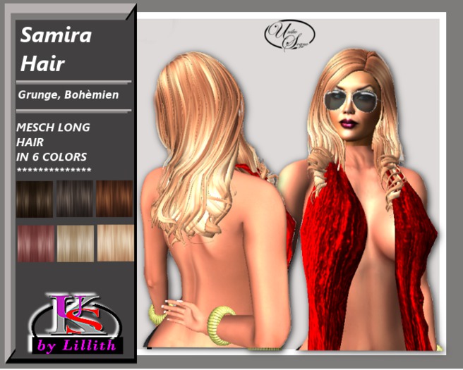 UKS-by-Lillith Samira Mesh Hair
